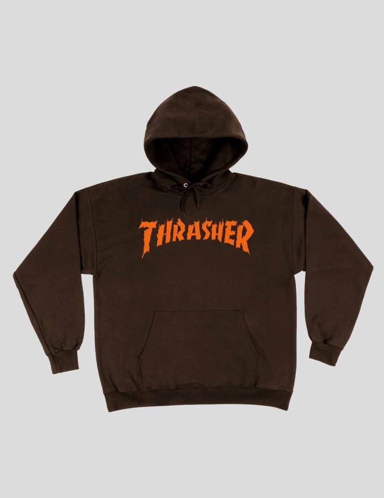 Felpa THRASHER bruciare il cioccolato caldo